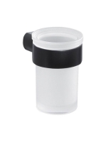 Sapho Pirenei fogkefetartó, matt fekete/tejüveg PI1014 - Für