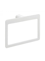 Sapho Pirenei törölközőtartó, matt fehér PI7002 - Fürdőszoba