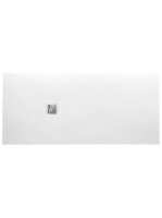 Sapho Gelco Mitia öntött márvány zuhanytálca 12x90 fehér PMB