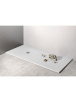 Sapho Gelco Mitia öntött márvány zuhanytálca 160x90 cm, fehé