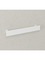 Sapho Patron fali alumínium törölközőtartó 60 cm, matt fehér