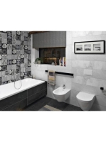 Sapho Patron törölközőtartó 100 cm, matt fekete PX088 - Fürd