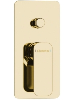 Sapho Spy falba süllyesztett zuhanycsaptelep, 2-irányú váltó