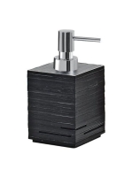 Sapho Quadrotto szappanadagoló 430ml, fekete QU8114 - Fürdős