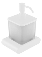 Sapho Flori tejüveges szappanadagoló, matt fehér RF019/14 -