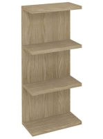 Sapho Riwa nyitott polcos szekrény 30x70x15 cm, bardini szil