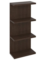 Sapho Riwa fali nyitott polcos szekrény 30x70x15 cm, rusztik