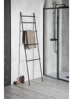 Sapho Debut álló törölközőtartó 50x186 cm, matt fekete SE121