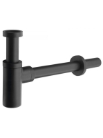 Sapho mosdó szifon 1 1/4-32 mm, matt fekete SI515 - Fürdőszo