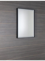 Sapho Sort tükör LED világítással, 47x70cm, matt fekete ST04