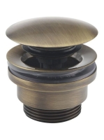 Sapho Silfra Click-Clack lefolyószelep, bronz UD425S92 - Für