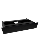 Sapho Twiga Plus fiók 88,5x17x43,5 cm matt fekete VC460-3535