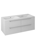 Sapho Wave II négy fiókos mosdótartó szekrény 120x50x48 cm,