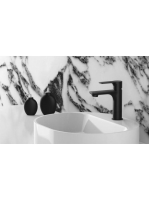 Sapho Pax mosdó csaptelep, matt fekete XA02/15 - Fürdőszoba