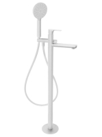 Sapho Pax szabadonálló kádcsaptelep zuhanyváltóval, matt feh