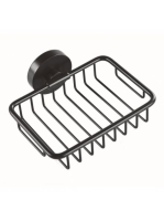 Bemeta Dark szappantartó, fekete (104108160) XR801B - Fürdős