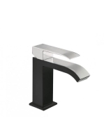 Tres Cuadro Exclusive mosdó csaptelep Cascade kiöntővel Króm