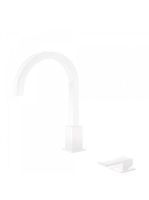 Tres Cuadro Exclusive 2-lyukú mosdó csaptelep Matt Fehér 006