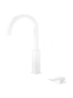 Tres Cuadro Exclusive magasított 2-lyukú mosdó csaptelep Mat