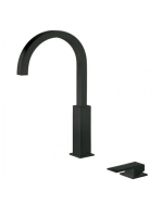 Tres Cuadro Exclusive magasított 2-lyukú mosdó csaptelep Mat