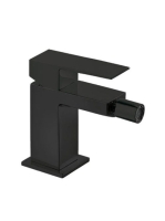 Tres Cuadro Exclusive bidé csaptelep Matt Fekete 00612001NM