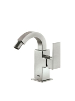 Tres Cuadro Exclusive bidé csaptelep Rozsdamentes Acél hatás