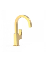 Tres Cuadro Exclusive magasított mosdó csaptelep Polírozott