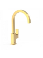 Tres Cuadro Exclusive magasított mosdó csaptelep Polírozott