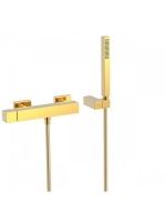 Tres Cuadro Exclusive zuhany csaptelep Polírozott Arany 0071