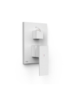 Tres Cuadro szögletes 2 irányú falba süllyesztett csaptelep