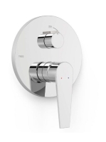 Tres Class 2 irányú falba süllyesztett csaptelep belső egysé