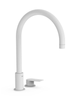 Tres Project magas mosdó csaptelep, matt fehér 21110501BM -