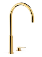 Tres Project magasított mosdó csaptelep, Arany 21110502OR -