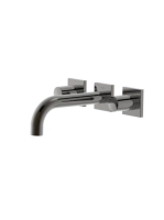 Tres Project fali mosdó csaptelep, Metál Fekete 21115101KM -