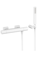 Tres Project termosztátos zuhany csaptelep, matt fehér 21116