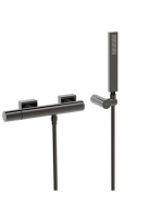 Tres Project zuhany csaptelep, Metál Fekete 21116701KM - Für