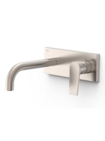 Tres Project egykaros fali mosdó csaptelep, rozsdamentes acé