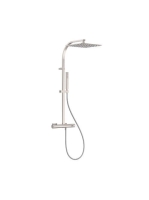 Tres Project termosztátos zuhanyrendszer, rozsdamentes acél