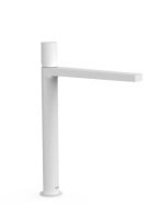 Tres Project magasított mosdó csaptelep, matt fehér 21180302