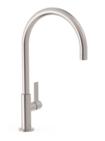 Tres Project magasított mosdó csaptelep, rozsdamentes acél h