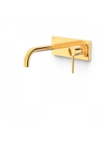 Tres Study Exclusive fali mosdó csaptelep, Arany 26230011OR