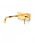 Tres Study Exclusive fali mosdó csaptelep, Arany 26230012OR