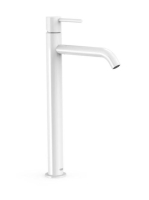 Tres Study Exclusive egykaros magas mosdó csaptelep, fehér 2