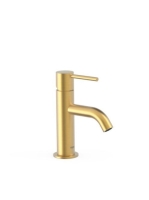 Tres Study Exclusive egykaros mosdó csaptelep, matt arany 26