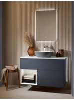 Villeroy & Boch Artis szürke mosdótál 43x43 cm 417943BCT7 -