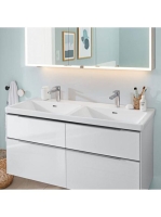 Villeroy & Boch Subway 3.0 beépíthető dupla mosdó 130x47 cm,