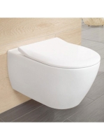 Villeroy & Boch Subway 2.0 fali WC csésze ülőkével, perem né