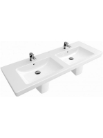 Villeroy & Boch Subway 2.0 Beépíthető duplamosdó 1300 x 470
