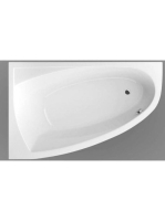 Wellis Matana balos aszimmetrikus kád 160x100, lábbal AK0050