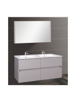 Wellis Elois grey 120 4 fiókos mosdószekrény WB00273 - Fürdő